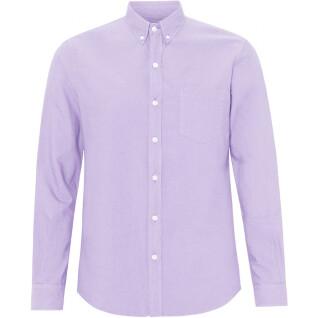 Skjorta Colorful Standard Organic soft lavender