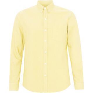 Skjorta Colorful Standard Organic soft yellow