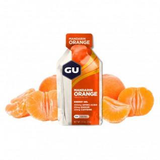 Förpackning med 24 geler Gu Energy mandarine/orange
