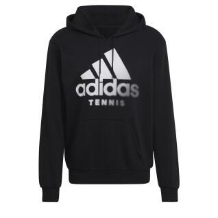 Sweatshirt med huva adidas Tennis Graphic