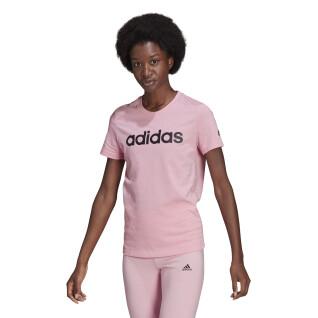 T-shirt för kvinnor adidas LOUNGEWEAR Essentials Slim Logo