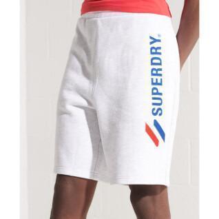 Sportstyle shorts med applikationer Superdry