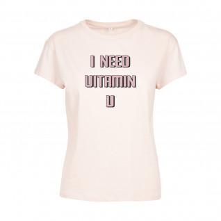 T-shirt för kvinnor Mister Tee vitamin u box