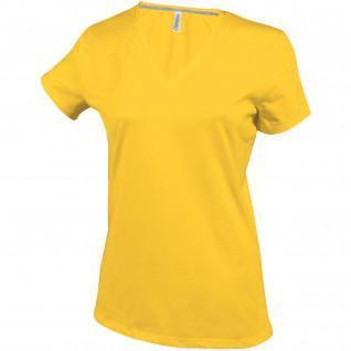 T-shirt med smal passform för kvinnor Kariban Col V