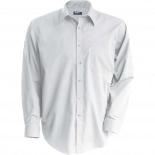 Långärmad skjorta Kariban blanc