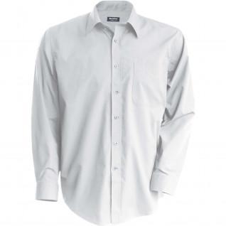 Långärmad skjorta Kariban Jofrey blanc
