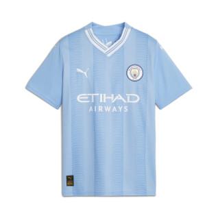 Hemmasittande tröja för barn Manchester City 2023/24