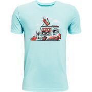 T-shirt för pojkar Under Armour à manches courtes SP Ice Cream Truck