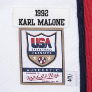 Autentisk hemmatröja från laget USA Karl Malone 1992
