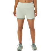 2 i 1-shorts för kvinnor Asics Ventilate