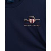 T-shirt med broderier Gant Archive Shield