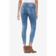 Skinny jeans för kvinnor Le Temps des cerises fawn pulp 7/8 N°4