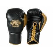 Boxningshandskar i läder med snörning Kwon Professional Boxing