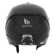 Konvertibel helhjälm med enkelvisir och avtagbart hakband MT Helmets Trial Streetfighter SV