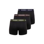 Set med 3 boxershorts Only & Sons Fitz Solid