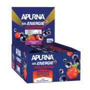 Förpackning med 24 geler Apurna Energie guarana cassis - 35g