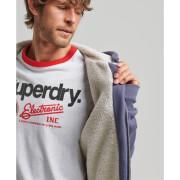 Sweatshirt med huva i ull Superdry